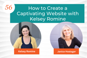 how to create a captivating website with kelsey romine