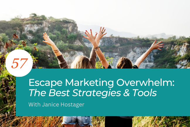 escape marketing overwhelm